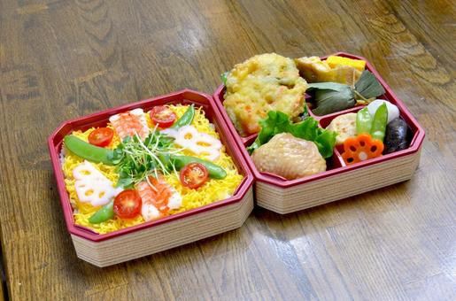 弁当2個 弁当2個の写真