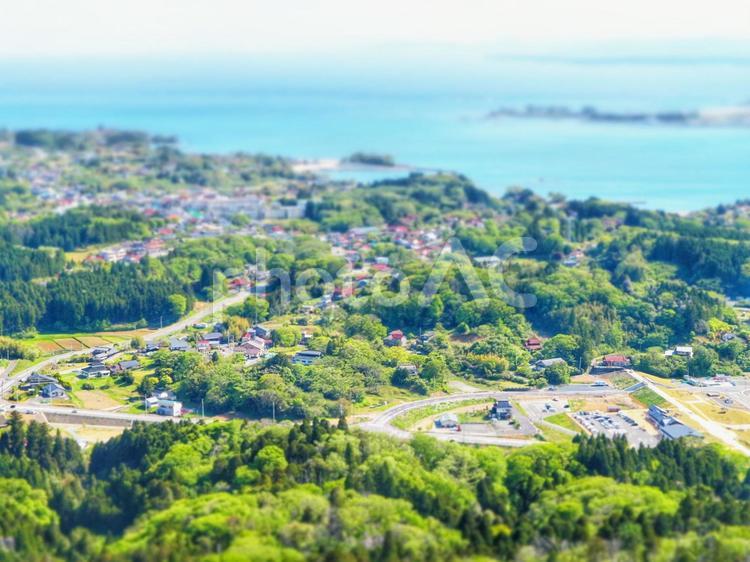 気仙沼大島 気仙沼市,大島,亀山の写真素材