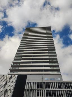 タワーマンションc ビル,オフィスビル,近代的の写真素材