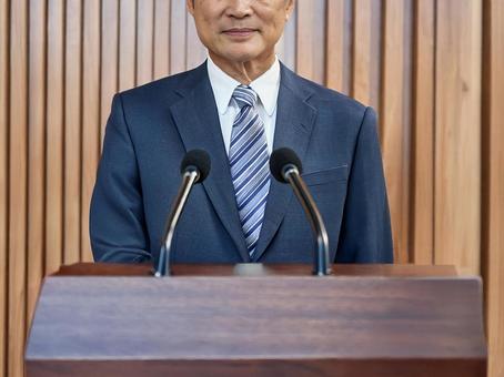 記者会見場_AS000016の写真