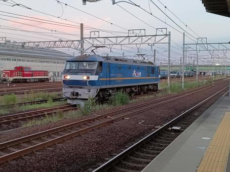 EF210形電気機関車 EF210形電気機関車 鉄道,jr,jr貨物の写真素材