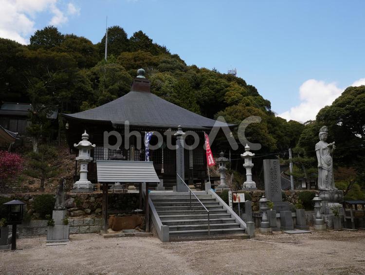 佛教寺（久米南町） 佛教寺,寺院,パワースポットの写真素材