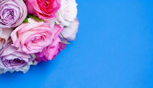 主にピンクカラーのバラ花束素材 主にピンクカラーのバラ花束素材 花,ピンク,バラの写真素材