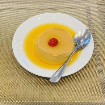 Photo, pudding, custard, cherry, 