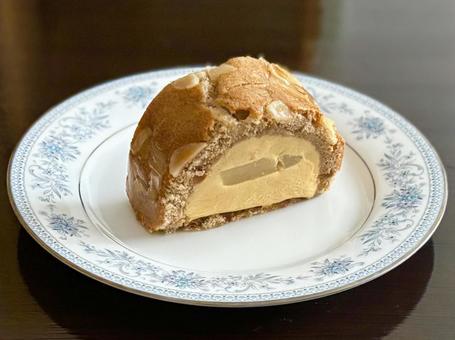 Photo, cake, caramel, mousse, 