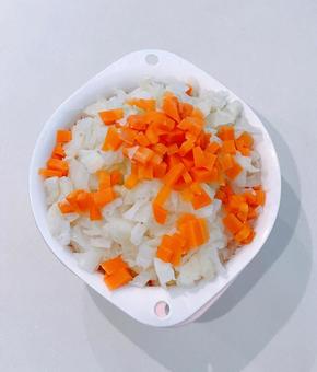 茹で野菜 茹で野菜の写真