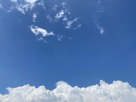 夏の空の写真