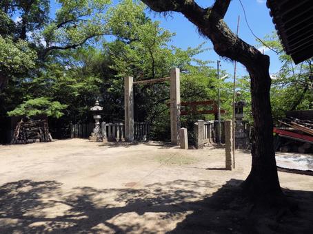 笠岡市 古城山稲富稲荷神社 笠岡市 古城山稲富稲荷神社の写真