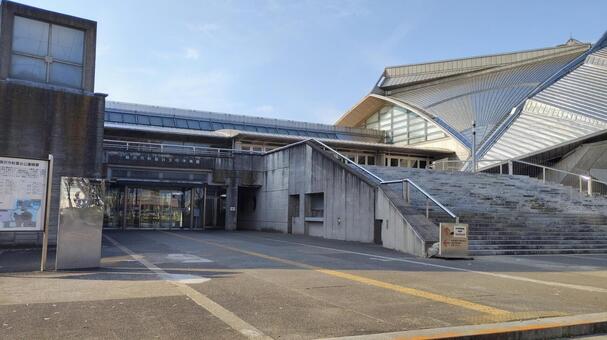 秋葉台文化体育館 秋葉台文化体育館,藤沢市,スポーツ施設の写真素材