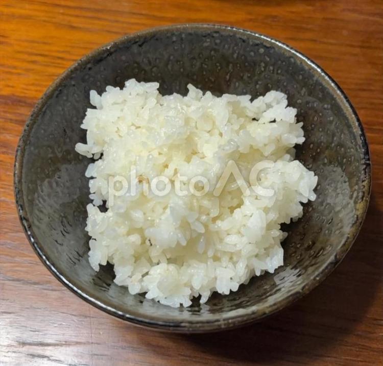 R7.8.15　あきたこまち七分突きご飯 茶碗飯,ご飯,七分突きの写真素材