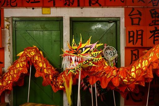 竜 竜 竜,龍,祭の写真素材