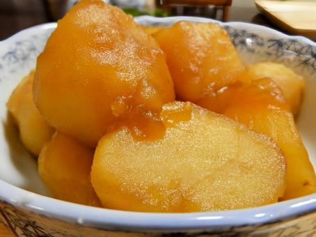 じゃがいもの煮物 じゃがいもの煮物の写真