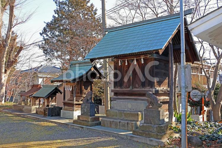 赤塚氷川神社（板橋） 赤塚氷川神社,素戔嗚尊,藤原広継命の写真素材