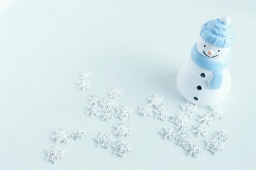クリスマスの背景 雪だるま,クリスマス,冬の写真素材