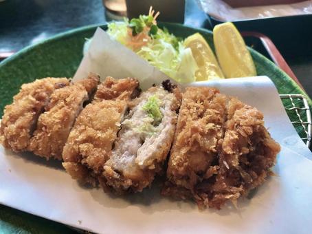 ミルフィーユカツ ミルフィーユカツ,とんかつ,揚げ物の写真素材