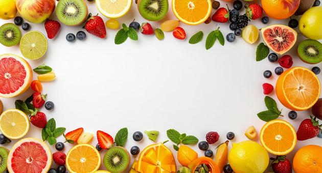 フルーツフレームの写真