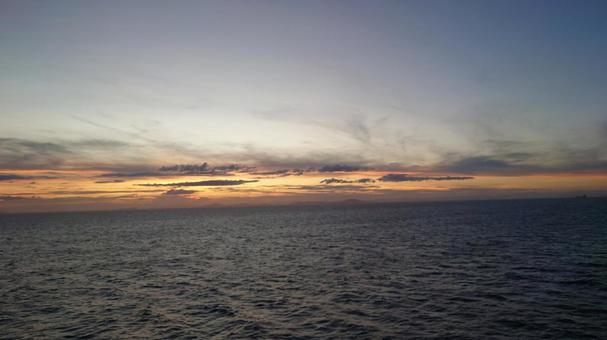 夕日 夕日の写真