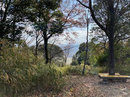 登山 登山 山,登山,低山の写真素材