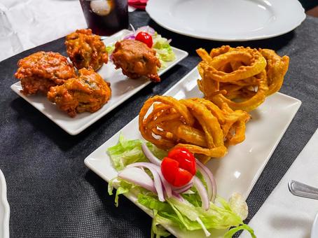 インド料理 オニオンバッジ インド料理 オニオンバッジの写真