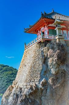 広島県　阿伏兎観音の風景 阿伏兎観音,福山,広島の写真素材