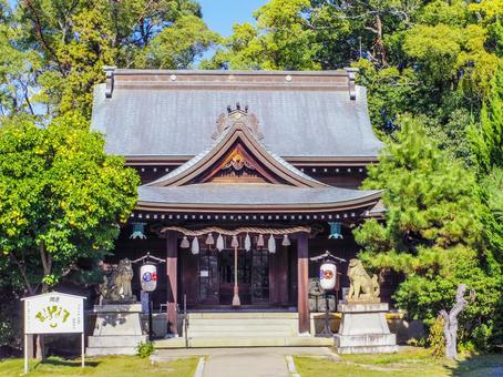 【兵庫県】姫路市・兵庫縣姫路護國神社 兵庫縣姫路護國神社,白鷺宮,寺社仏閣の写真素材