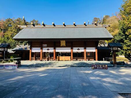 櫻木神社　社殿　拝殿 櫻木神社,千葉県野田市,神社の写真素材