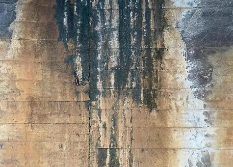 ある橋脚の一部A_711K 橋脚,コンクリート,経年劣化の写真素材