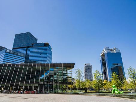 都市景観・うめきた公園・大阪梅田周辺 都市景観・うめきた公園・大阪梅田周辺 うめきた公園,緑地,都市公園の写真素材