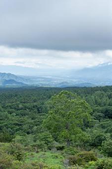 Vast views from Utsukushimori Observatory, JPG