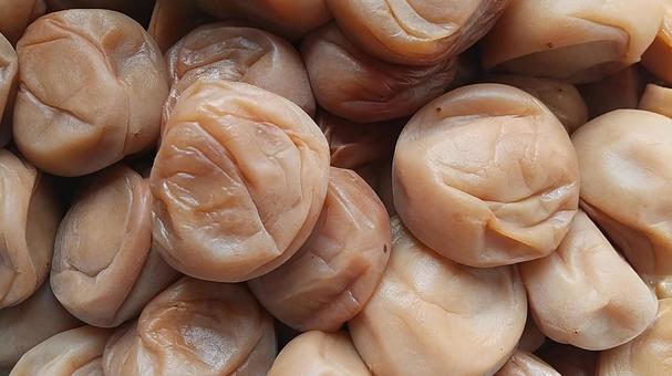 自家製梅干し 梅干し,保存食,南高梅の写真素材