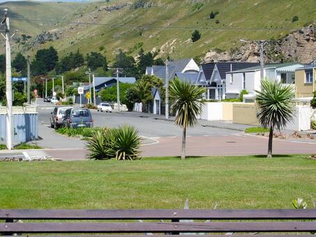 ニュージーランドの街並みの写真