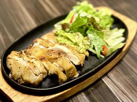 地鶏もも炭火焼 地鶏もも炭火焼,地鶏,炭火焼の写真素材