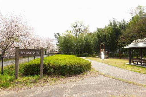 御油松並木公園 御油松並木公園の写真