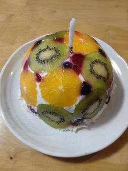 スマッシュケーキ ケーキ,スマッシュケーキ,手作りケーキの写真素材