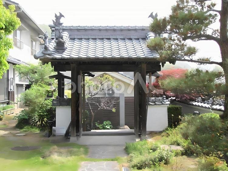 【風景写真】釜山寺(広島県三原市) 釜山寺,高野山真言宗,寺社仏閣の写真素材