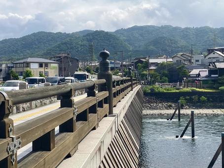 夏の宇治橋 夏の宇治橋 宇治川,宇治橋,宇治の写真素材