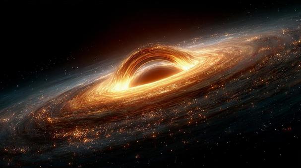 宇宙の神秘:ブラックホールの眺め 宇宙の神秘:ブラックホールの眺めの写真