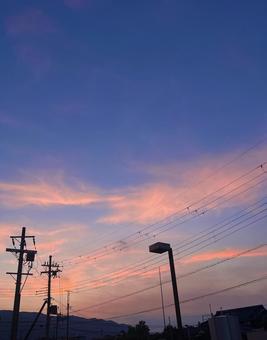 Summer evening in Nara Prefecture, JPG Summer evening in Nara Prefecture, JPG