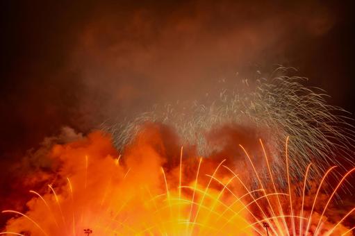 沼田花火大会 沼田花火大会 沼田花火大会,花火,fireworksの写真素材