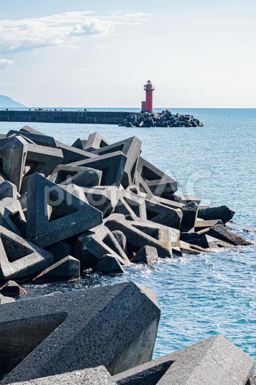 北海道　小平町　おにしかツインビーチ 北海道,hokkaido,留萌の写真素材