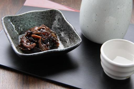 きのこ惣菜 煮物 きのこ惣菜,和食,食べ物の写真素材