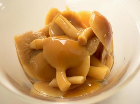 なめこ きのこ料理 なめこ,きのこ料理,食べ物の写真素材