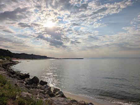 Photo, sun, cloud, black sea, 