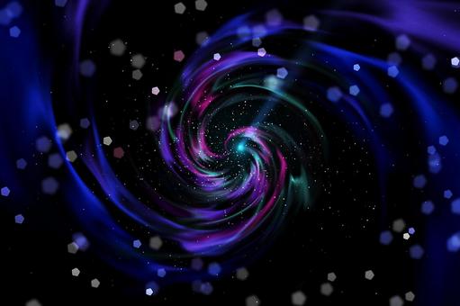 幻想的背景素材 超空間転移 幻想的背景素材 超空間転移の写真