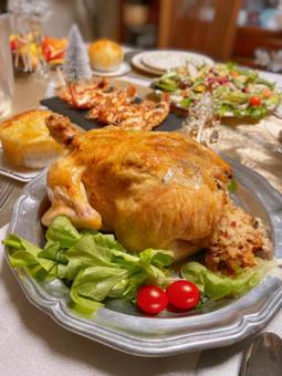 ローストチキン ローストチキンの写真