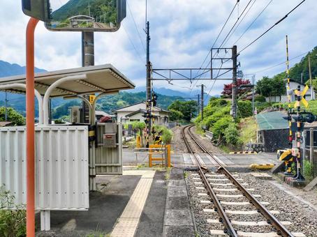 Photo, jr minobu line, yoribata station, home, 