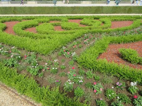 ヴェルサイユ（ベルサイユ）宮殿の庭園 ヴェルサイユ宮殿,バロック建築,建造物の写真素材