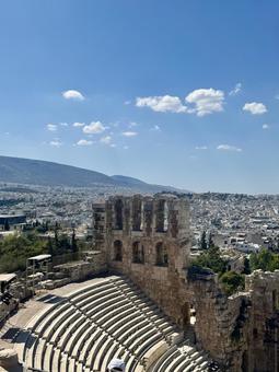 ギリシャの街並み ギリシャの街並みの写真