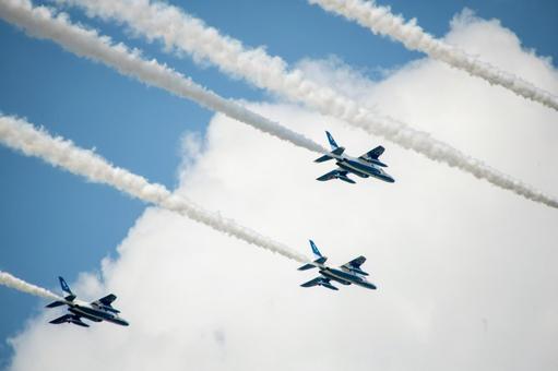 Blue Impulse at Senri Chuo, JPG Blue Impulse at Senri Chuo, JPG