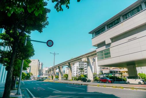 【沖縄】那覇市の街並み 【沖縄】那覇市の街並みの写真